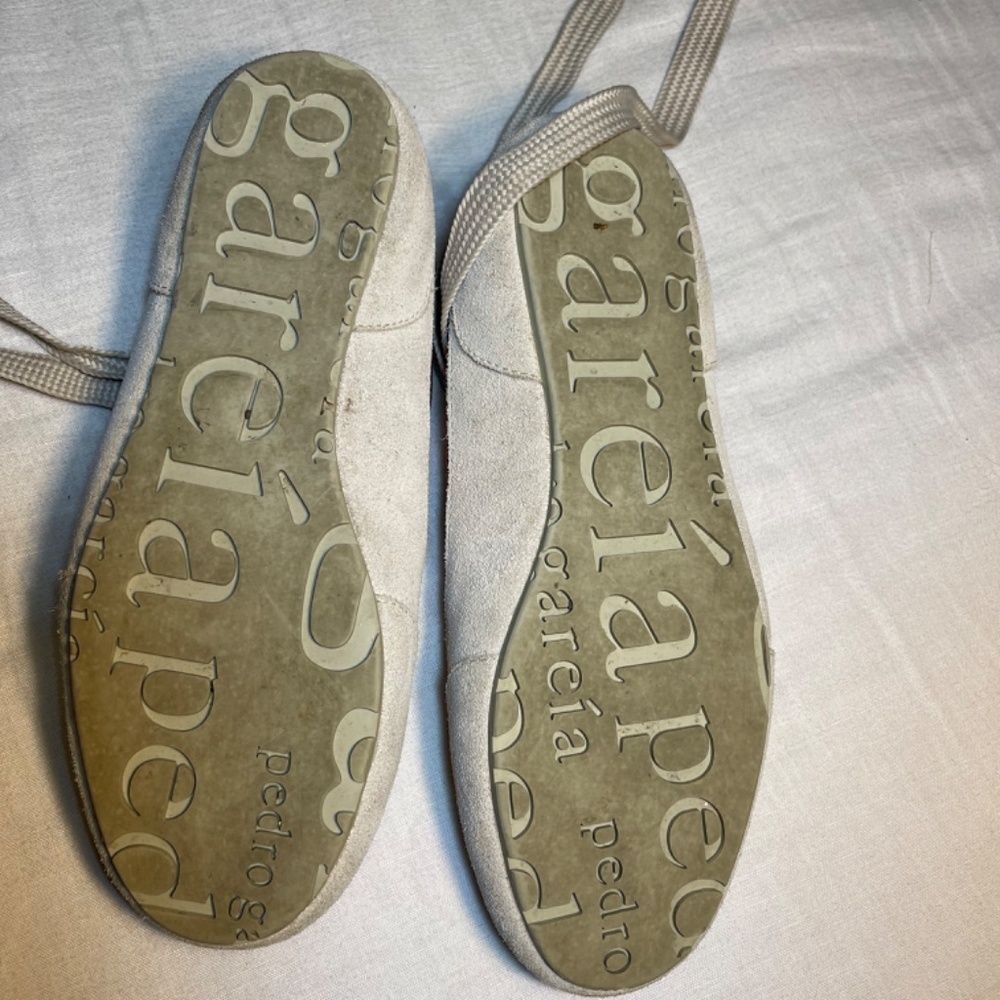 Rose Satin Sneakers suede lining - Picture 4 of 12